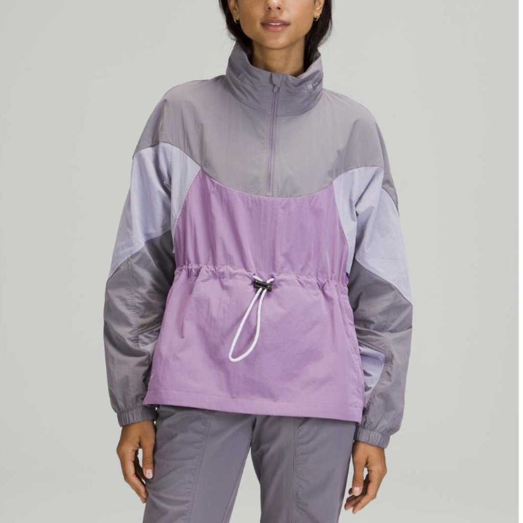 Lululemon Evergreen Anorak Dusky Lavender / Lavender Dew / Wisteria Purple Sz 8